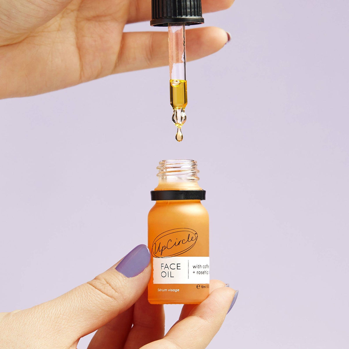UpCirccel Face Oil With Coffee, Rosehip plus Jojoba