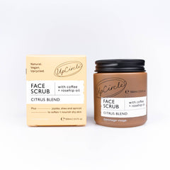 UpCircle Face Scrub with Coffee + Rosehip Citrus blend