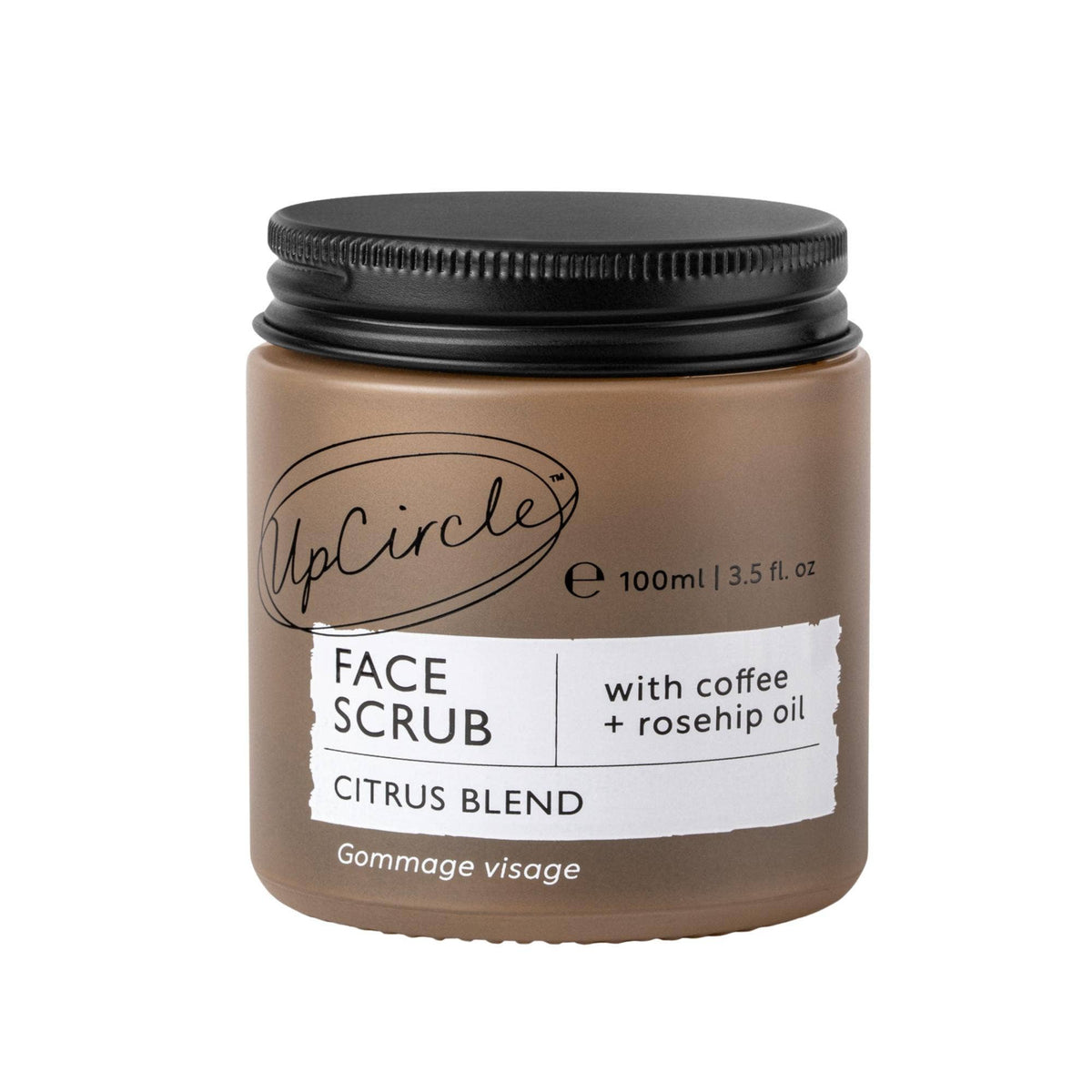 UpCircle Face Scrub with Coffee + Rosehip Citrus blend
