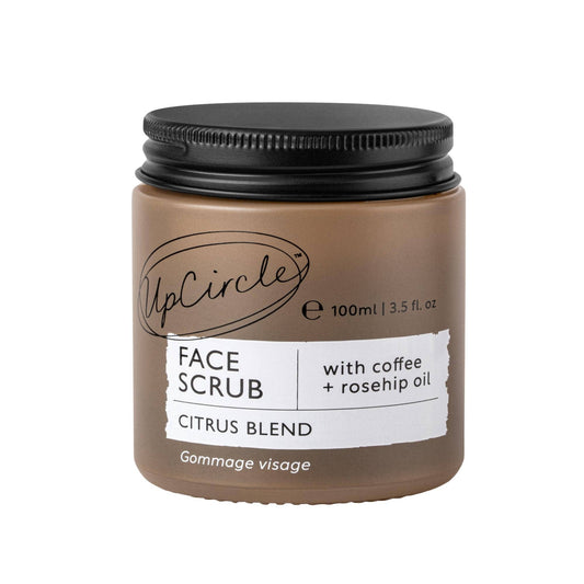 UpCircle Face Scrub with Coffee + Rosehip Citrus blend