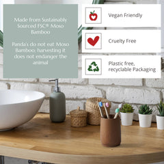Baby Bamboo Toothbrush Single - Four Colours: Baby Blue