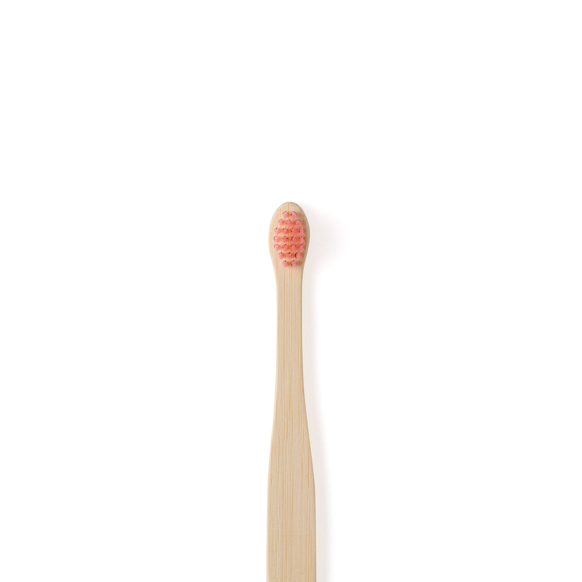 Baby Bamboo Toothbrush Single - Four Colours: Baby Pink