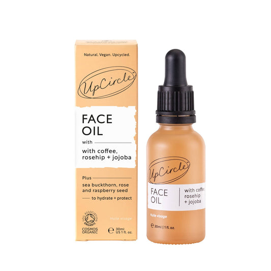 UpCirccel Face Oil With Coffee, Rosehip plus Jojoba