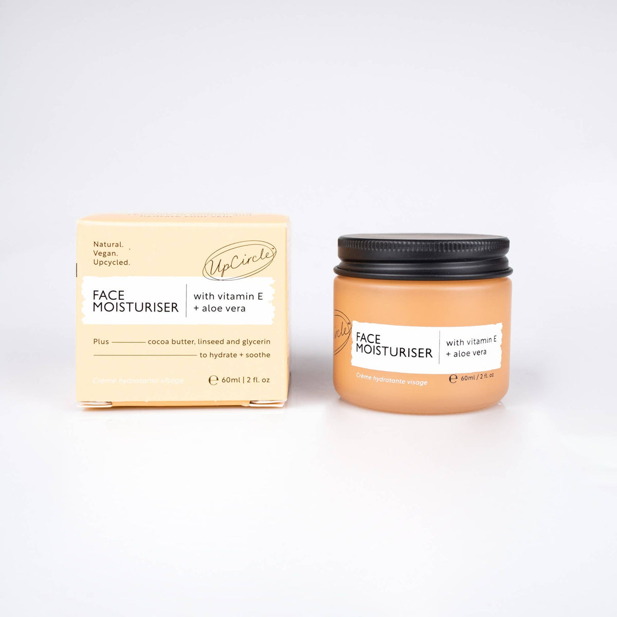 UpCircle Face Moisturiser with Vitamin E + Aloe Vera - Eco Day Cream