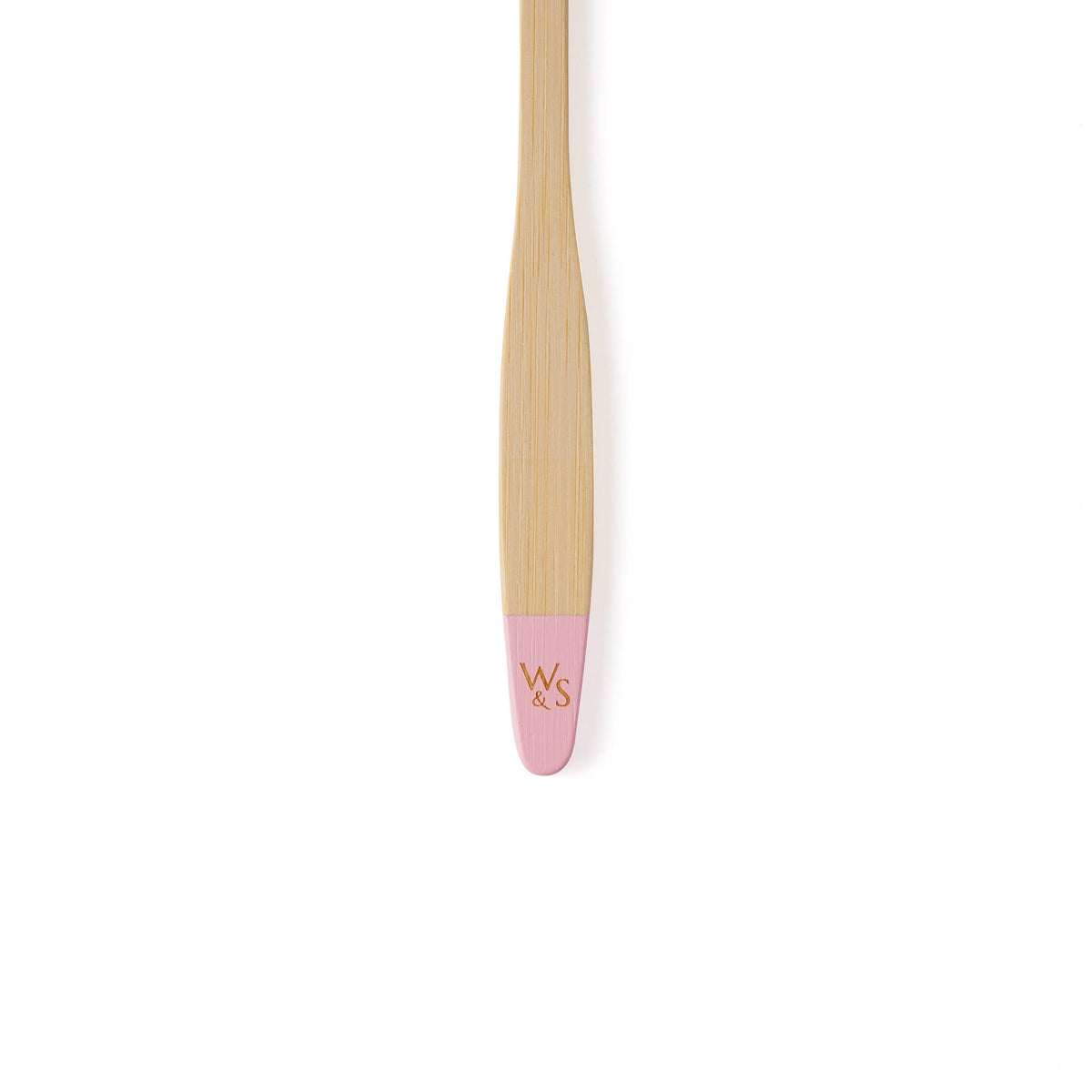 Baby Bamboo Toothbrush Single - Four Colours: Baby Pink